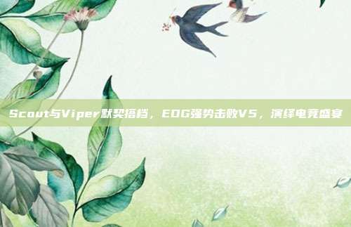 Scout与Viper默契搭档，EDG强势击败V5，演绎电竞盛宴